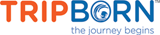 TripBorn Logo-Click to go home